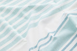 Striped beach towel