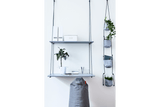 Vertical hanging flowerpots for wall and ceiling